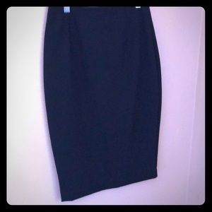 Black pencil skirt